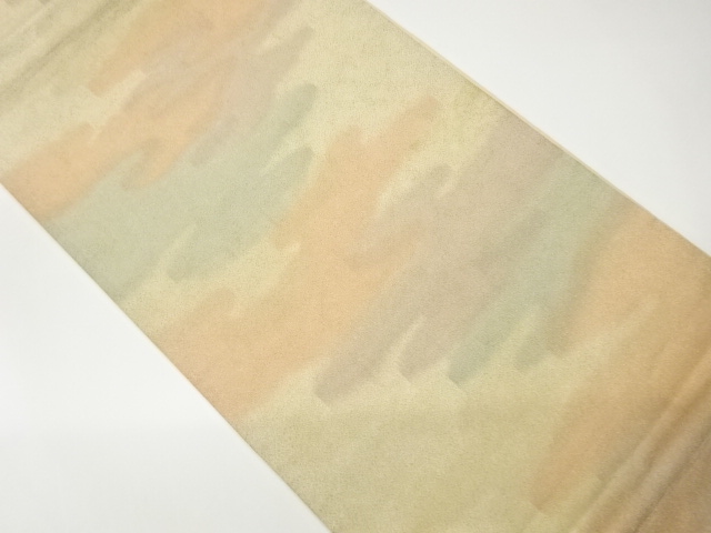 Sunako Belt with abstract wei-kasumi pattern pouch obi